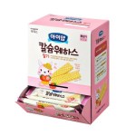 아이얌 아기간식 칼슘 웨하스 딸기 대용량팩 (6g 50입)