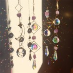 썬캐쳐 드림캐쳐 홈데코 홀로그램 자개 크리스탈 해방타운 모빌 DIY