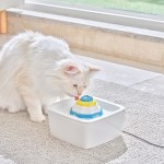 오엘라 고양이 강아지 세라믹 저소음 자동 급수기 음수대 PW02