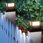 비상 펜스 테라스 LED 태양광 조명 정원등 전등 태양광 문주등