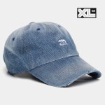 빅사이즈 워싱 볼캡 XL POLAR DENIM CAP BLUE