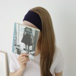 컬러 골지 무지 터번