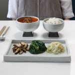 핸드메이드 여주도자기 그릇 - 묘미 직사각접시(대)