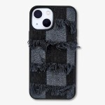 TEXTILE PHONE CASE [DAMAGED BLACK]