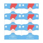 홀리그린 순면 스킨케어 티슈형 화장솜 100매입 6박스 (총600매)