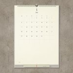 2025 MD 캘린더 Wall-Hanging with pencil