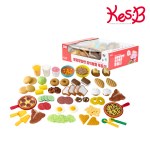 [캐스B]플레이 말랑말랑한음식모형 푸드67p(2708)