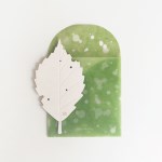 LEAF POSTCARD_CHERRY