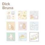 일본 캐릭터 미피 Dick Bruna 아크릴 컵받침 코스터 9종