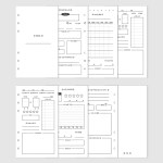 [A6] 온 더 그라운드 6공 야구 다이어리 리필용 속지 (192p)
