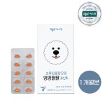 씨스팡 멍멍팔팔 조인트 30캡슐 1개월분 초록잎홍합 강아지 관절 영