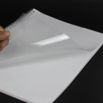 무사선 투명 커버 PVC 제본 표지 북커버 비닐커버 A4 0.3mm 100매