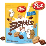 포스트 크리치오 쿠키 400g 3겹으로 더 바삭한 초코/간편한 간식