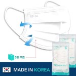 국산 덴탈형 KF94 10매형 마스크 일회용마스크
