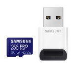 Micro SDHC카드 PRO PLUS+리더기 256G 삼성