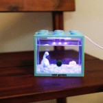 LED 블록어항 하늘 공룡친구들과 마리모M 키우기