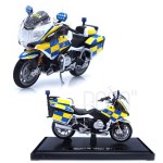 1:18 BMW R1200 RT UK 스트라이프 폴리스 오토바이 미니카