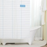 위켄트 스트레이트 국내제작 욕실 방수 샤워 커튼 패브릭 가림막 가