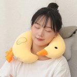 힐렌 오리 차량 기내용 수험생 어린이 목베개 목쿠션