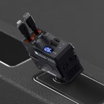 4in1 차량용 충전기 시거잭 120W 초고속 핸드폰 충전기 릴타입
