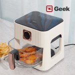 [Geek] 긱 조리과정이 보이는 4.5L 대용량 글라스 에어프라이어 JSK-