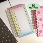 어피스오브띵즈 B6 내로우 스크랩 저널 ver.2 - 별 프레임