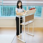 스탠딩책상 모션데스크 높낮이 높이조절 원목 서서일하는 리프트 데