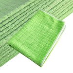 초극세사 고중량 사각 특봉 바둑걸레 40x60 그린 20P