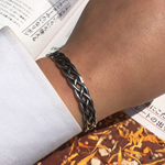 남자 뱅글 팔찌 써지컬 스틸 Jena Bracelet