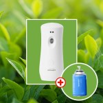 바이오미스트 아로마인테리어 290ml 프레쉬그린티방향제+분사기세트