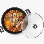 풍년 인덕션 전골 찌개냄비 대용량 궁중냄비 넌스틱코팅 팬 34cm