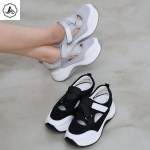 [애슬릿]여성 메쉬 찍찍이 스트랩 메리제인 스니커즈