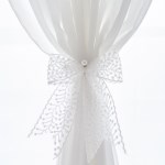 오늘출발/리본 진주레이스 집게