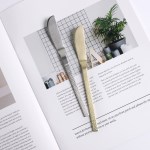 보겐 햄머스톤 국산 샤틴 스텐 버터나이프 2color 택1