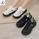 [애슬릿]여성 펀칭 스트링 키높이 스니커즈 운동화
