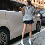 후드티셔츠 여자후드티 여성후드티 모던한 여자 1컬러 루즈핏