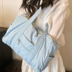 보스턴백 가방 여행용 가벼운 천 숄더백 여성 여자 휴가