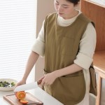 앞치마 조끼형 카페 바리스타 어린이집 유치원 주방 미용 공방 실용
