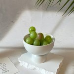 쁘띠 화이트 디저트볼 아이스크림볼 소스볼