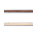 Aluminium & Wood Ruler