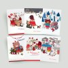 FS1029 Set(6종 세트상품) 크리스마스카드,트리,산타,성탄절