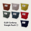 O LD! Corduroy Triangle Pouch_ Small