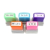 [요즘디자인] 주문제작 종이 의류겸용 책 네임 칭찬 확인 자동스탬프