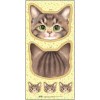 고양이 얼굴 쿠션용 DIY커트지 리틀썬더 (20수 린넨, 45X90cm)