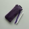 바이올렛 골덴 필통(violet corduroy pencil case)