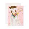 라이플페이퍼 Beautiful Bride Rose Card 웨딩 카드
