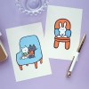 스테이홈 엽서