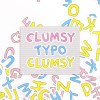 Clumsy Alphabet Sticker