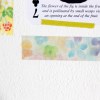 Textile Printing Masking Tape [Blurry Flowers]