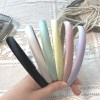 [드앙탕] 슬림 새틴 머리띠 (6color) / 심플 공단 머리띠